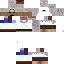 Texture for cardboard robot wolf