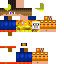 Texture for Guy with orange sweeter with sheep at back