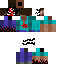 Texture for evil steve