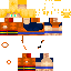 Texture for Goku SSJ2 Ferido |Saga Super|