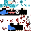 Texture for piero e.x.e ssj blue
