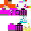 Texture for mooncat
