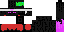 Texture for Enderman Ninja from Enchanted parady of radioactive