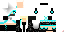 Texture for ice ninja girl
