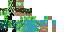 Texture for creeper_steve