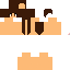 Texture for Girl Brown Long Hair Base