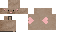 Texture for sheared sheep with heart