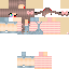 Texture for cute girl but hurted