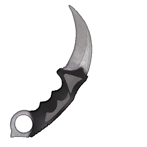 Texture for Iron Karambit Knife