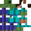 Texture for Half Steve, Half Zombie