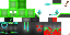 Texture for Herobrine the tean slime