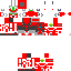 Texture for astray red frame