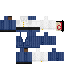 Texture for blue suit