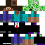 Texture for Steve with creeper box head