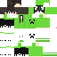 Texture for パーカー人間緑色