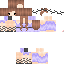 Texture for Chibi Girl With Purple Dress And Headband