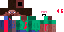 Texture for bleeding zombie steve