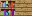 Texture for rainbow books