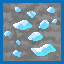 Texture for DiamondOre I tried to make close to vibranium