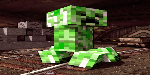 Texture for creeper that is DEFINETLY NOT CURSED