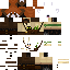 Texture for redpanda in a zookeeper outfit