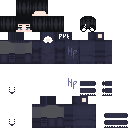 Texture for Harry Potter  |Hero, Wizard, Mage, Boy, Cute, Hot, Handsome, Dark Navy Blue, Black, Glasses