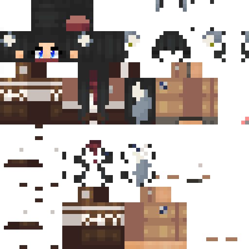 Texture for Not mine!! Addition of a layouts and bases.. HD eyes