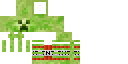 Texture for Skeleton Creeper With TNT