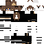 Texture for Brown Hair Black White Hoodie - slim