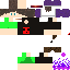 Texture for com capuz roxo e mascara