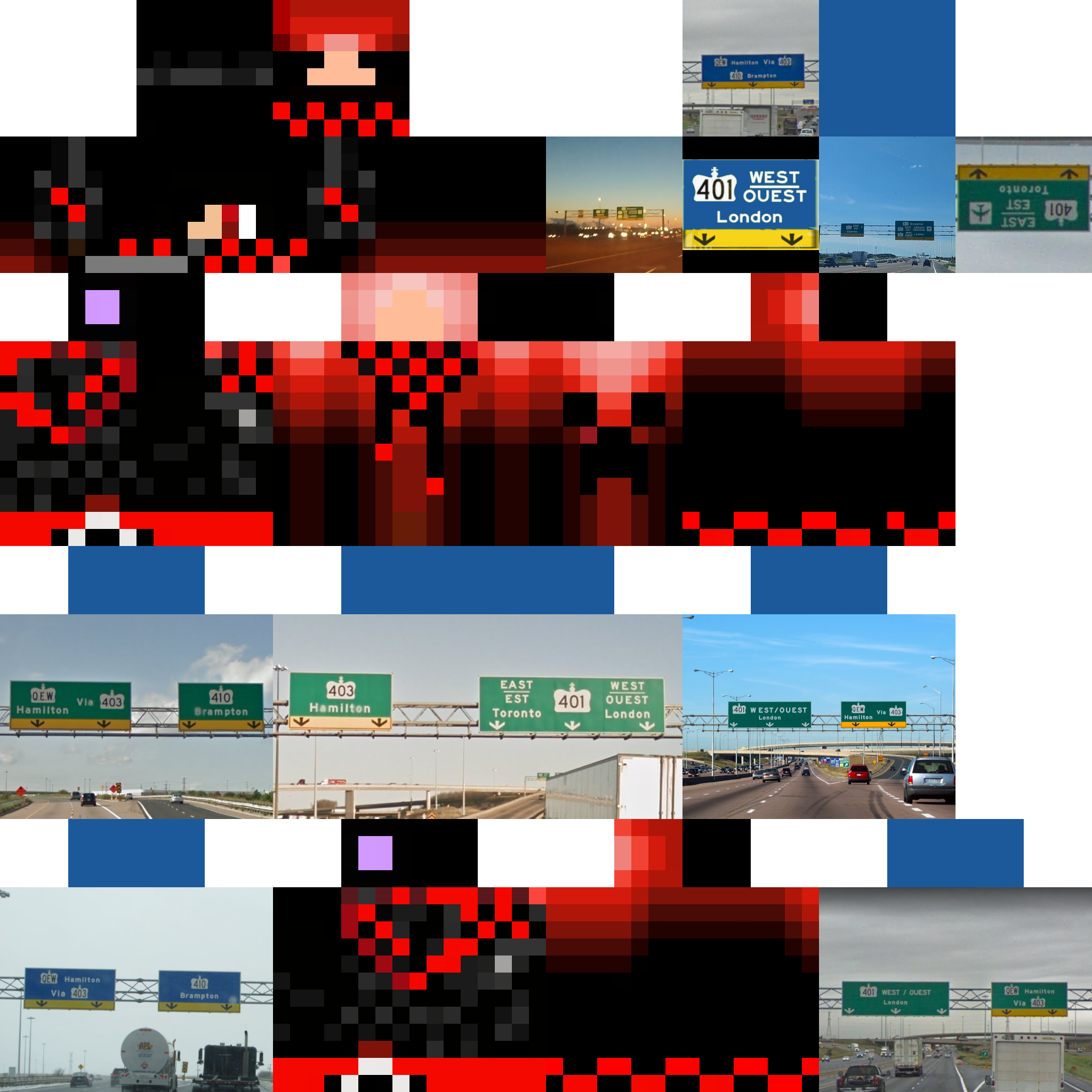 Texture for  uploading non stop, this is what improves novaskin, more high way signs