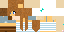 Texture for Cute Girl w/ Light Brown Hair 