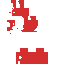 Texture for null red and white