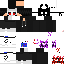 Texture for Nait reverso com coman de bloke azul
