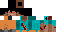 Texture for Necromanced Steve With Orange Pants