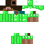 Texture for Steve émeralds armor