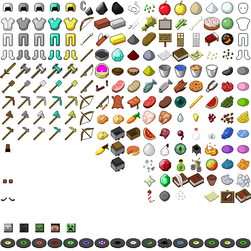 Texture for items