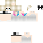 Texture for Kawaii girl with pink and blue hair