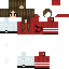 Texture for pavonine slim red block b hoodie