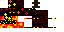 Texture for fire star cube