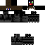 Texture for ninja com uma cabeça de doido em cima