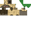 Texture for old leaf desert husk