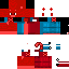 Texture for red cat blue and red joy con