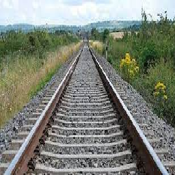 Texture for rails