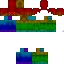 Texture for shadow rainbow steve