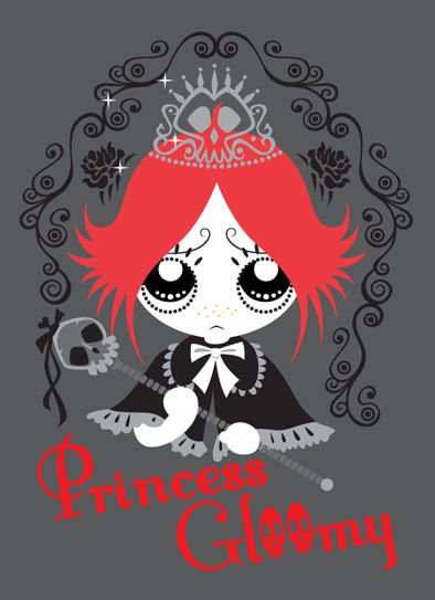 Texture for Ruby Gloom Pixel Art Poster