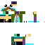 Texture for my minecraft character (aka violet scribble)