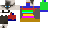 Texture for Armored siamese cat with cloth 