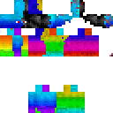 Texture for Super Duper Pack Ultimate chaos Steve(Pocket Edition only)