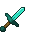 Texture for diamond_sword.png